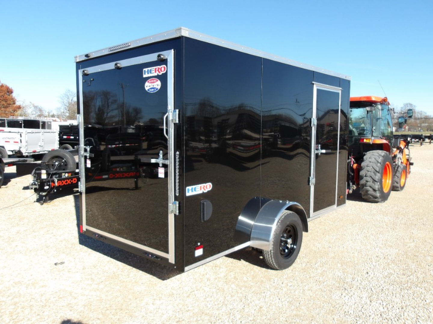New 2026 Hero Trailer HR612SA Cargo / Enclosed Trailer