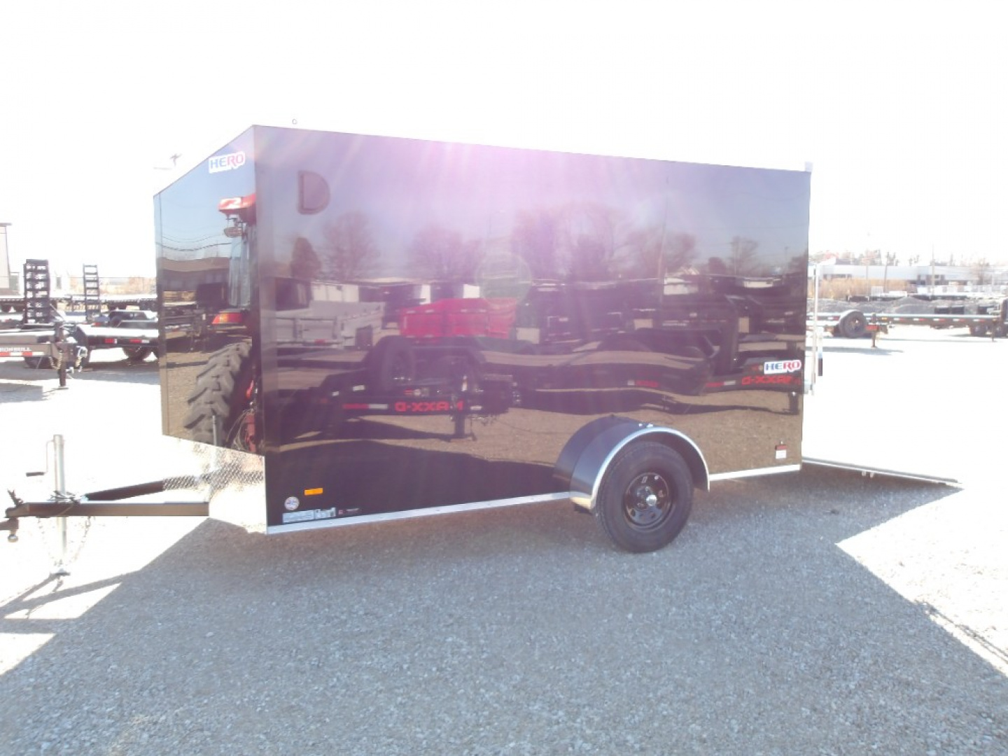 New 2026 Hero Trailer HR612SA Cargo / Enclosed Trailer
