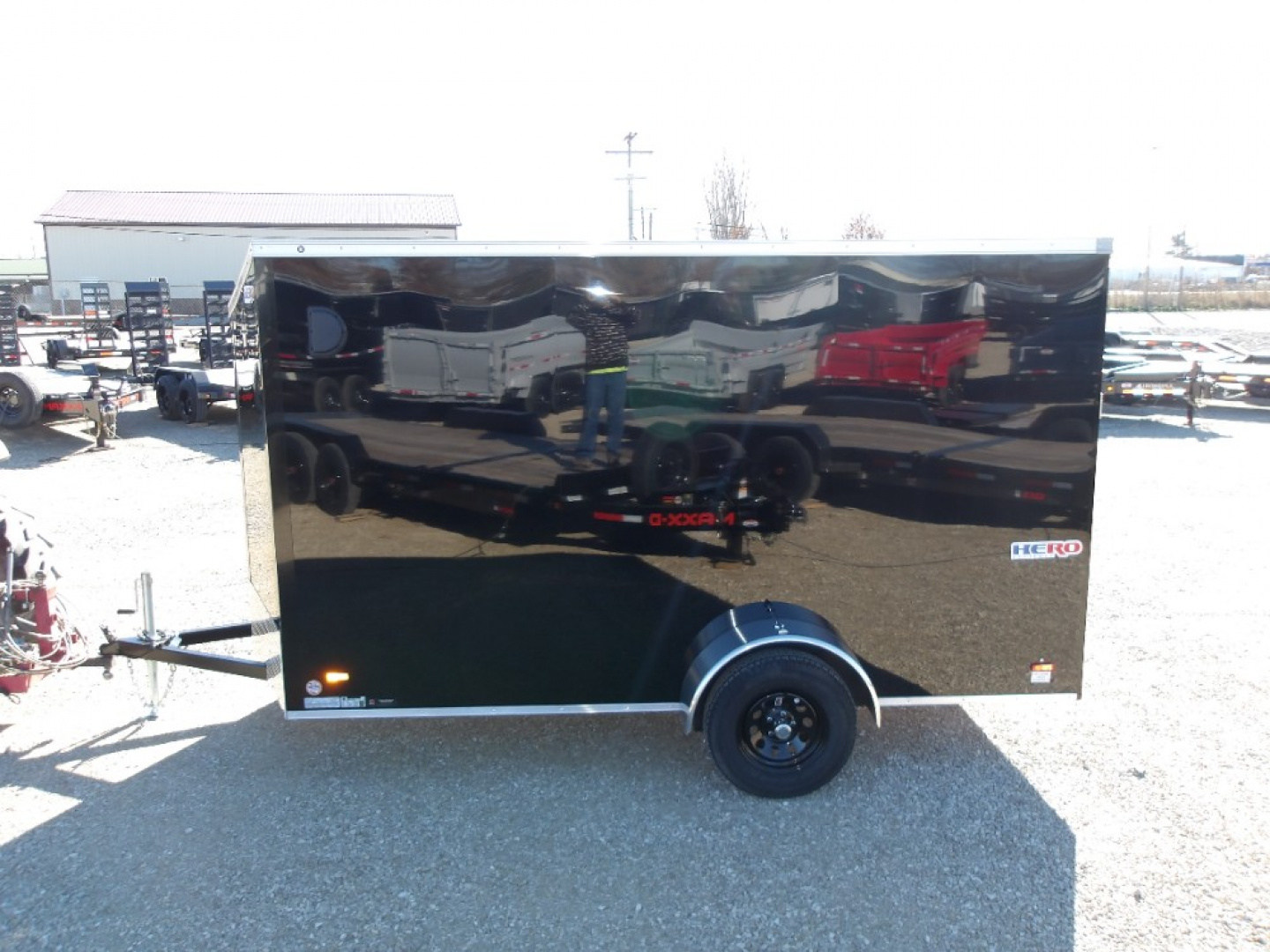 New 2026 Hero Trailer HR612SA Cargo / Enclosed Trailer