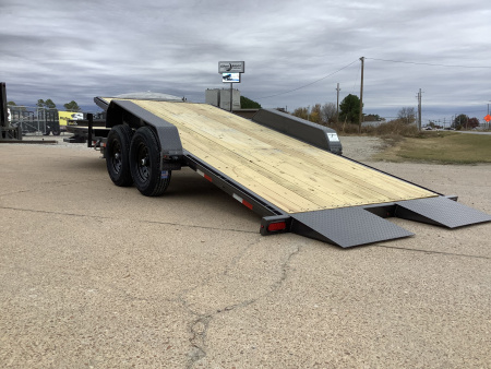 New 2026 Delta 27TB Tilt Equipment Trailer – 22′ (16′ Tilt + 6′ Stationary Deck) 14K