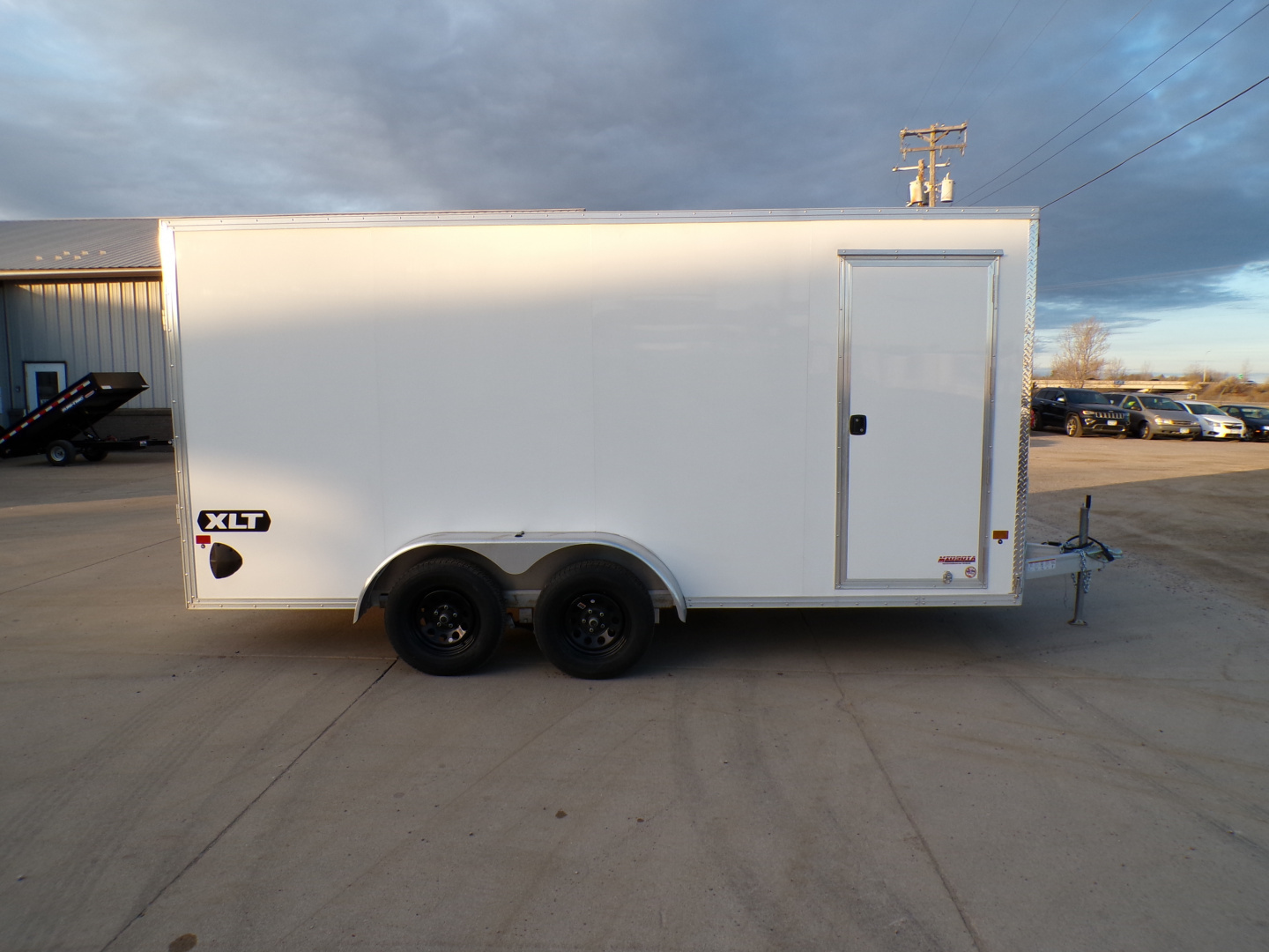 New 2025 ALCOM EZ Hauler 7x16 XLT Cargo / Enclosed Trailer - 209