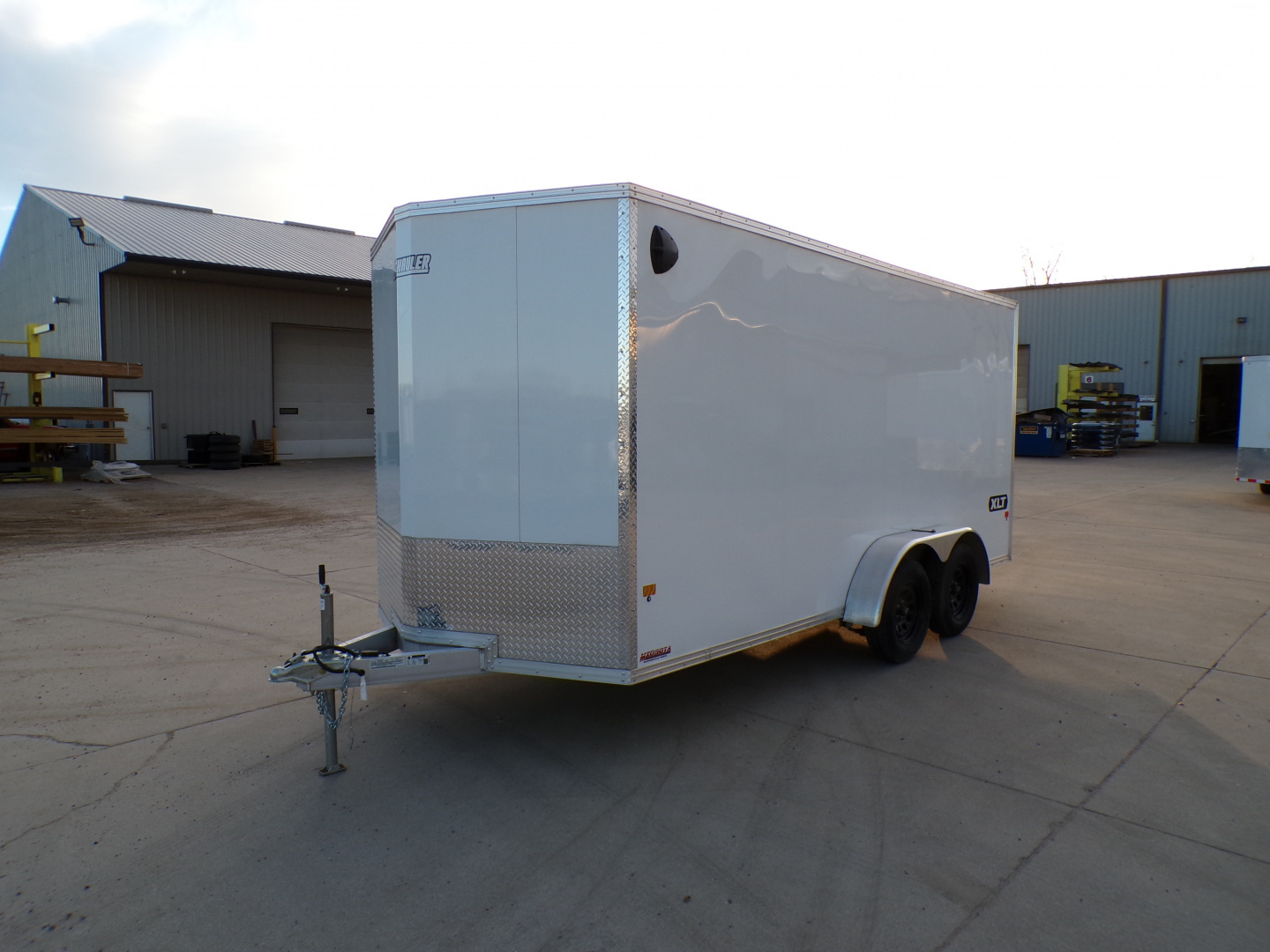 New 2025 ALCOM EZ Hauler 7x16 XLT Cargo / Enclosed Trailer - 209