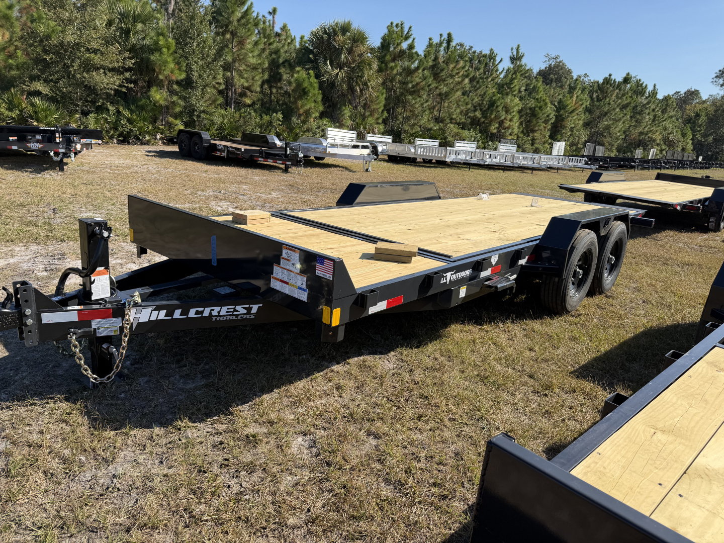 New 2026 Hillcrest Trailers 16K 16+4 Tilt Trailer