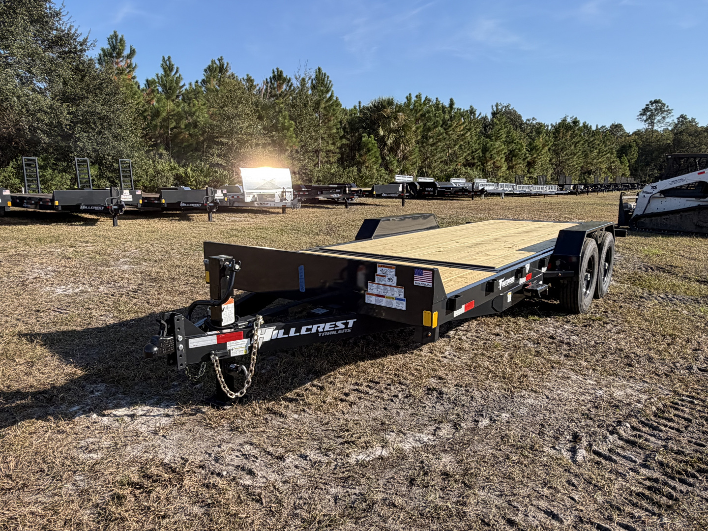 New 2026 Hillcrest Trailers 16K 16+4 Tilt Trailer
