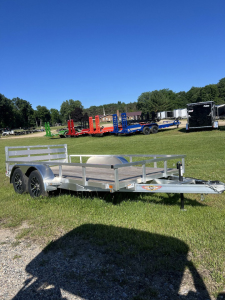 New 2025 H&H Trailers 2025 H&H TRAILERS 82 X16' ALUMINUM Landscape Trailer Landscape Trailer