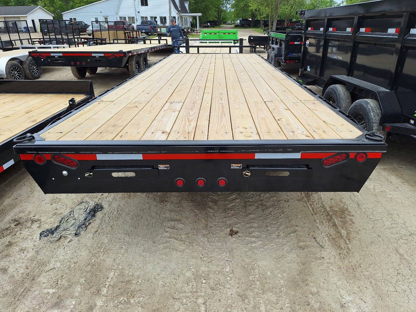 New 2026 Load Trail 102x20 Flat Deck Deckover Trailer