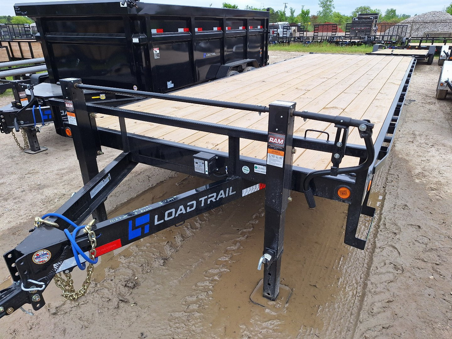 New 2026 Load Trail 102x20 Flat Deck Deckover Trailer