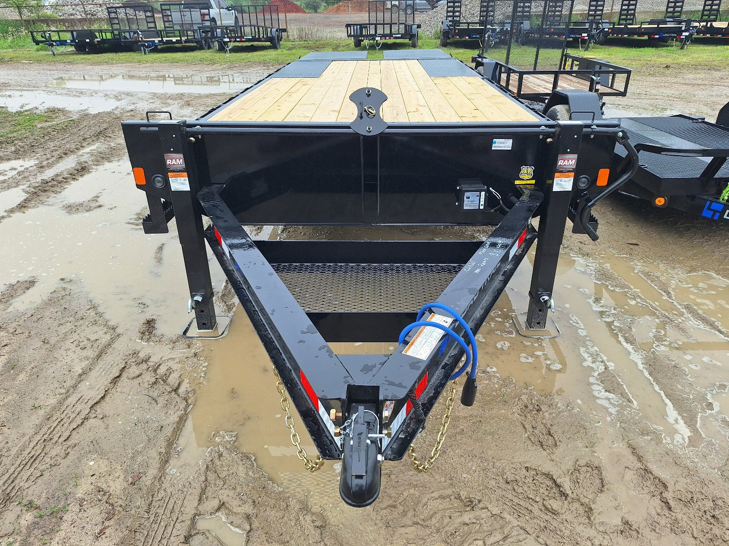 New 2025 Load Trail 102x25 Deckover Trailer W/ Max Ramps