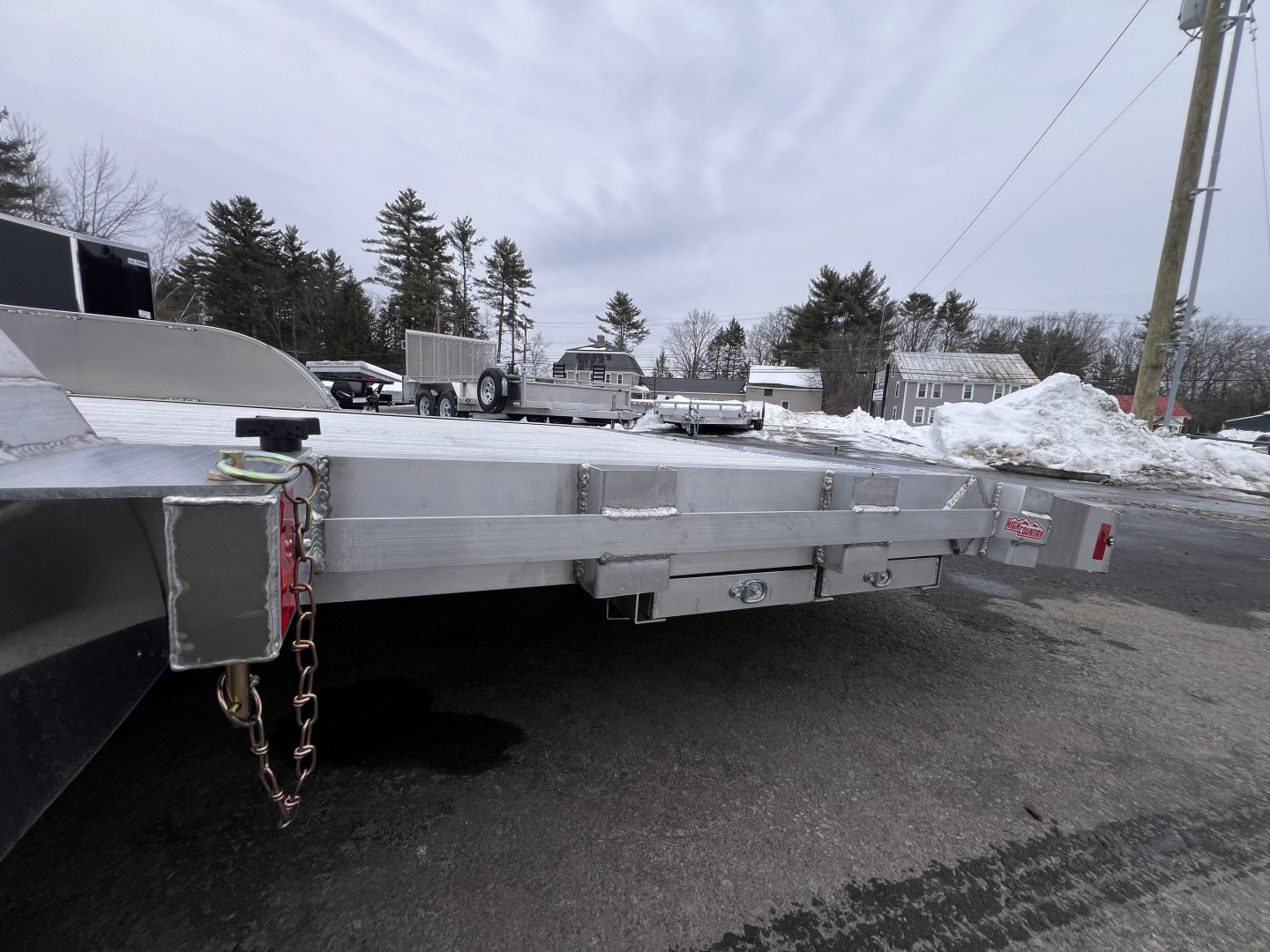 New 2026 High Country 7X20 Car Hauler / Full Aluminum Construction/ Extruded Aluminum Deck - 9990GVW