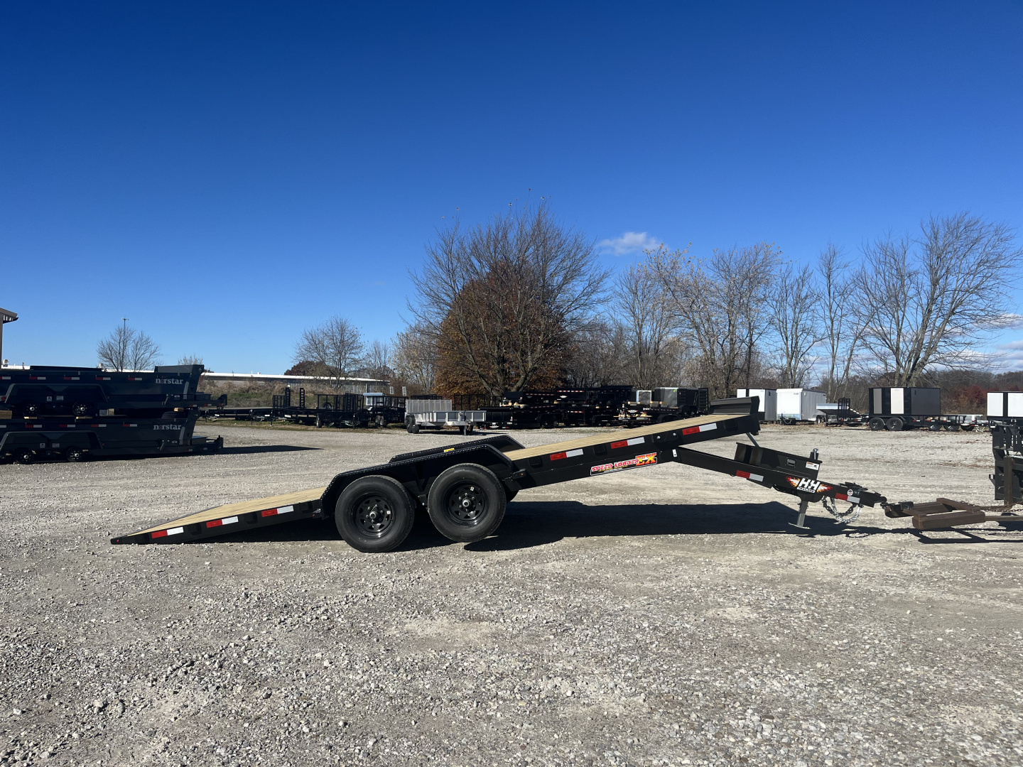 New 2026 H&H Trailers 82X20 Tilt Trailer Speed Loader 10K GVWR