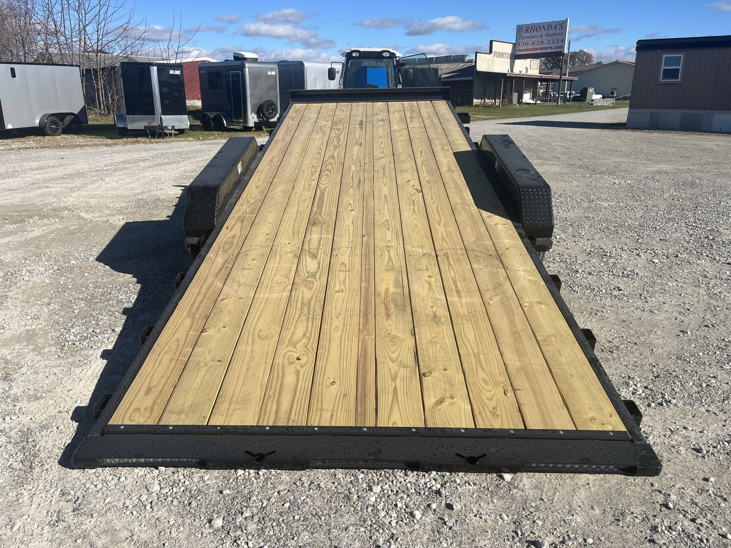 New 2026 H&H Trailers 82X20 Tilt Trailer Speed Loader 10K GVWR