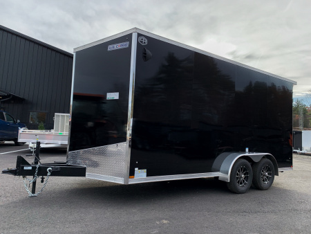 New 2026 US Cargo 7X16+ 2ft V-Nose / I-Beam Frame / 7' Interior / Polycore - 7000GVW