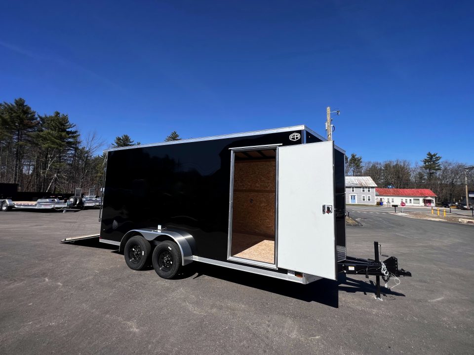 New 2026 US Cargo 7X16+ 2ft V-Nose / I-Beam Frame / 7' Interior / Polycore - 7000GVW