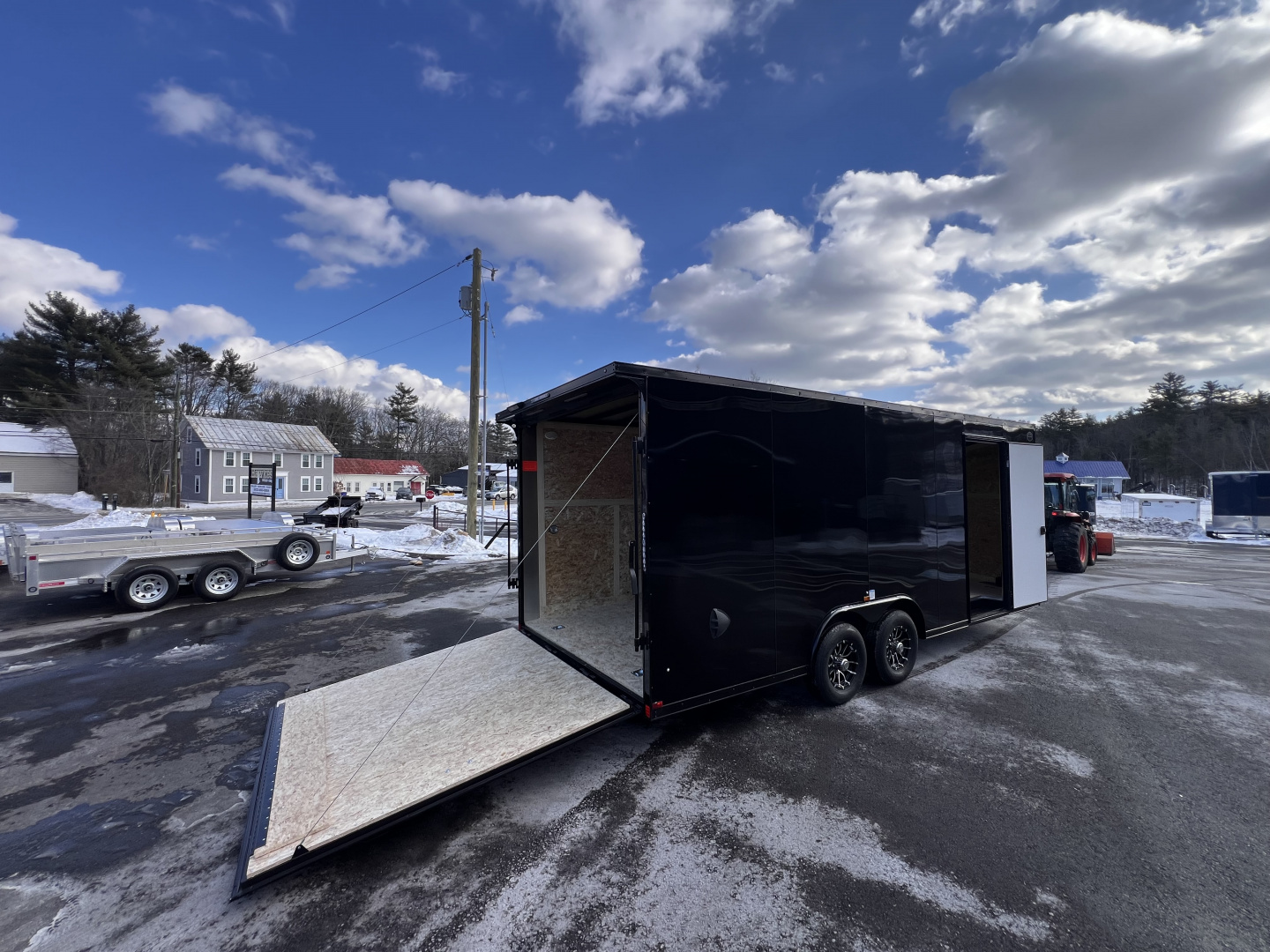 New 2026 US Cargo 8.5X20 + 3FT V nose/ 7' interior/ I-Beam frame/ Polycore/Blackout -9990gvw