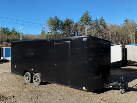 New 2026 US Cargo 8.5X20 + 3FT V nose/ 7' interior/ I-Beam frame/ Polycore/Blackout -9990gvw