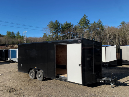 New 2026 US Cargo 8.5X20 + 3FT V nose/ 7' interior/ I-Beam frame/ Polycore/Blackout -9990gvw