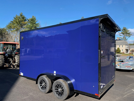 New 2026 US Cargo 7X14+ 2ft V-Nose /Polycore/ I-Beam Frame / 7' interior / Blackout - 7000GVW