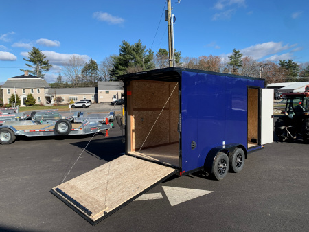 New 2026 US Cargo 7X14+ 2ft V-Nose /Polycore/ I-Beam Frame / 7' interior / Blackout - 7000GVW