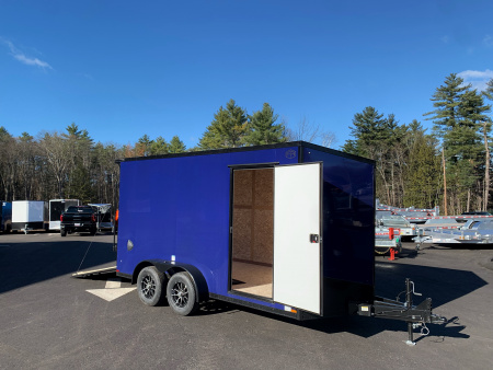 New 2026 US Cargo 7X14+ 2ft V-Nose /Polycore/ I-Beam Frame / 7' interior / Blackout - 7000GVW