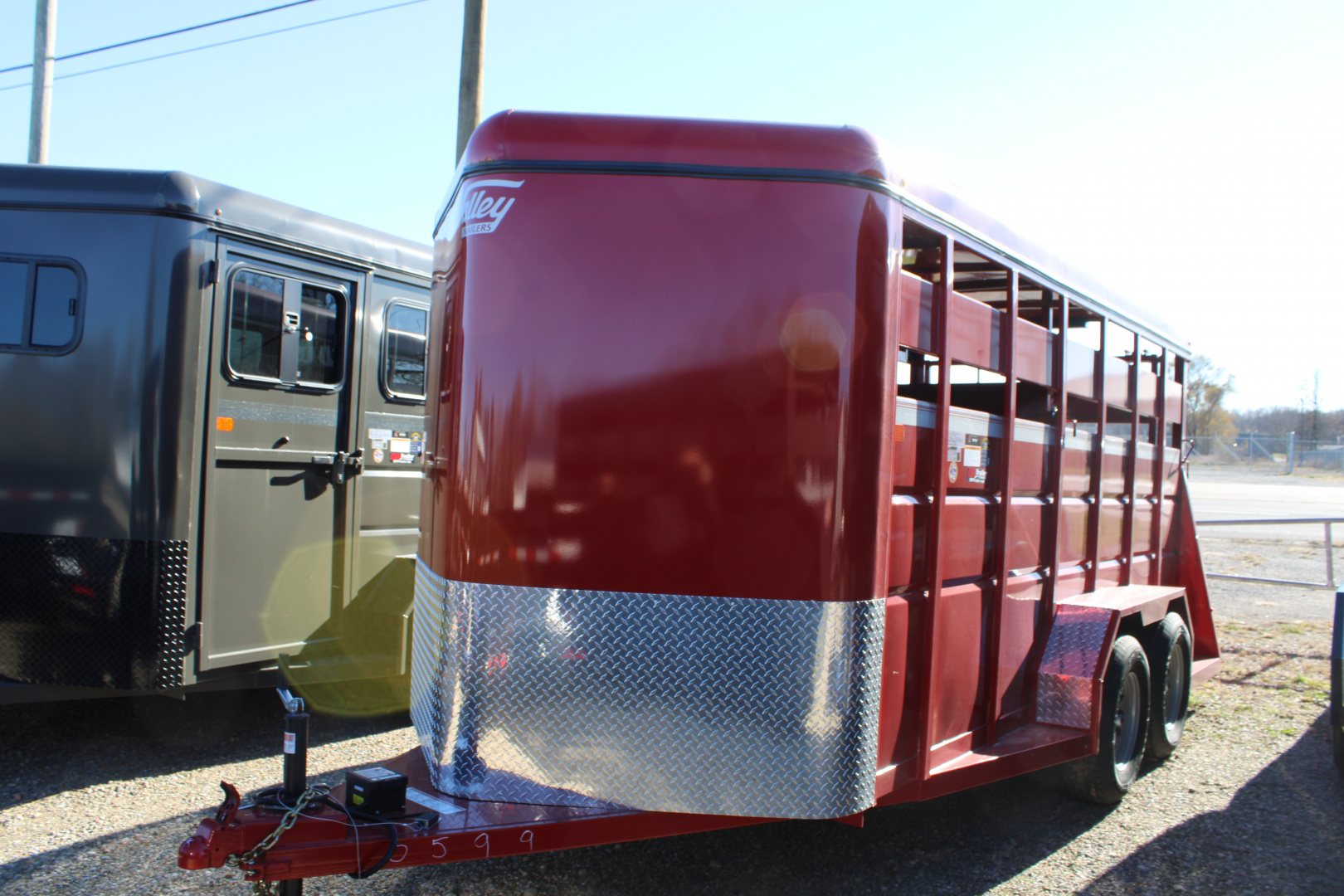 New 2026 Valley Trailers 16' STOCK Stock / Stock Combo Trailer