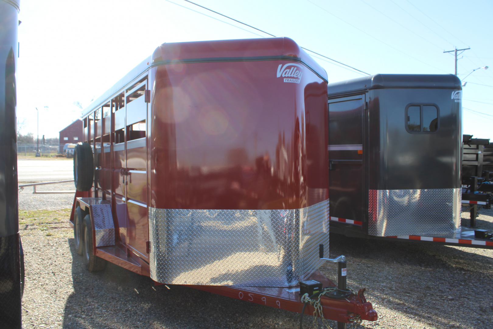 New 2026 Valley Trailers 16' STOCK Stock / Stock Combo Trailer