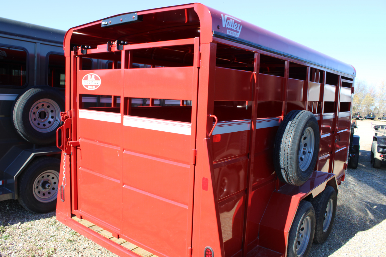 New 2026 Valley Trailers 16' STOCK Stock / Stock Combo Trailer