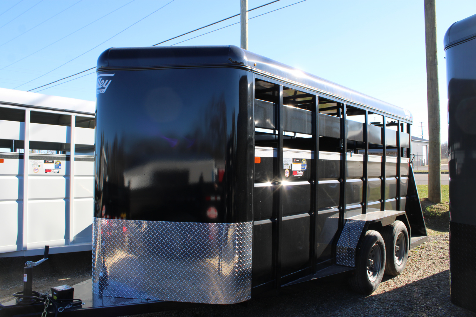 New 2026 Valley Trailers 16' STOCK Stock / Stock Combo Trailer