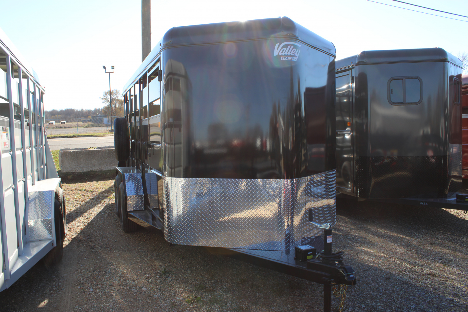 New 2026 Valley Trailers 16' STOCK Stock / Stock Combo Trailer