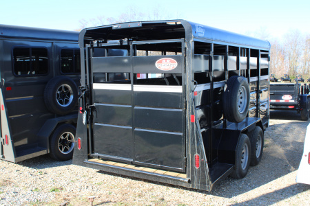 New 2026 Valley Trailers 16' STOCK Stock / Stock Combo Trailer