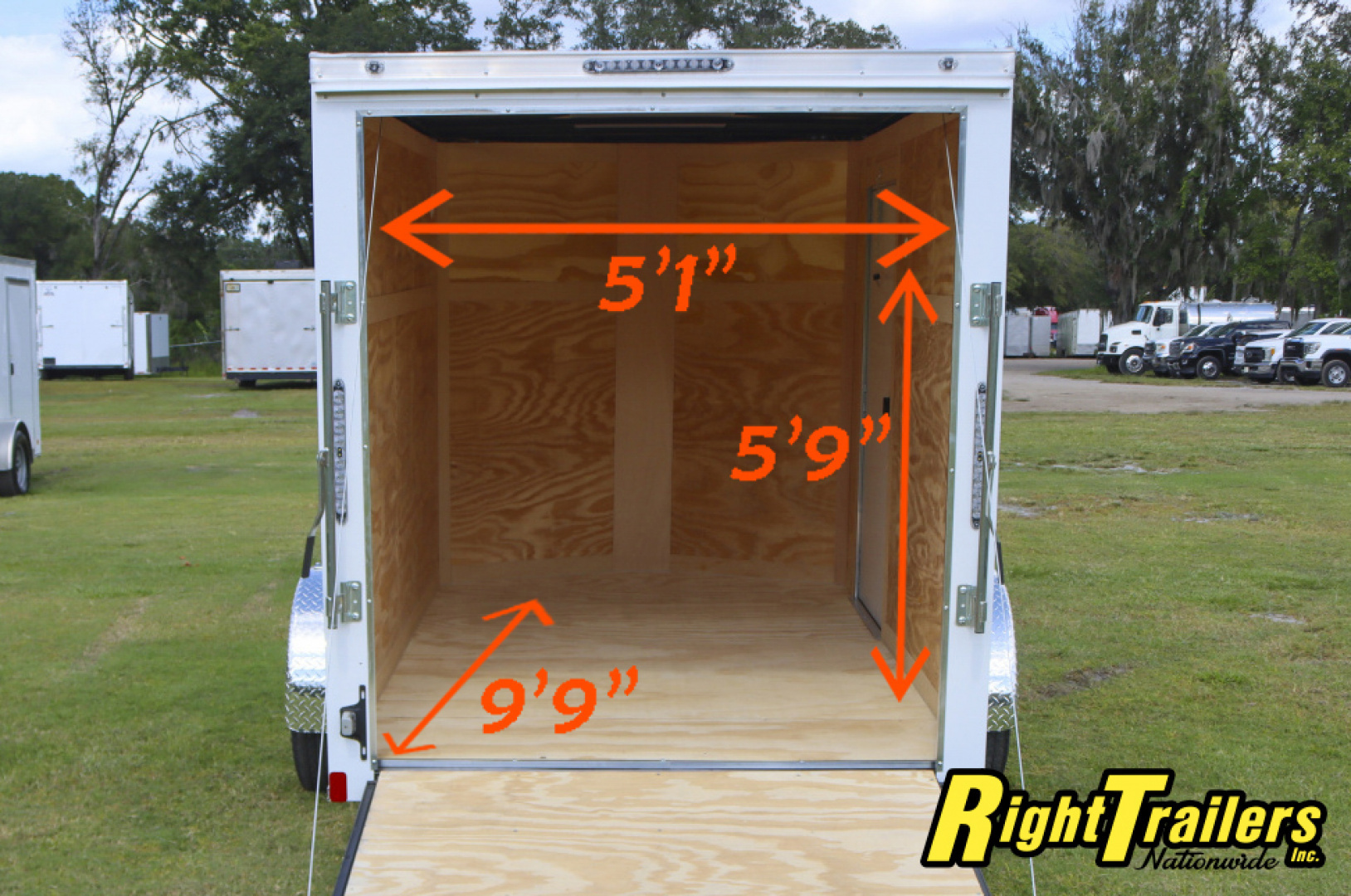 New 2026 6X10 NationCraft Cargo Trailer