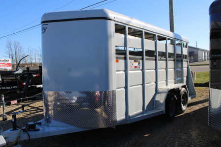 New 2026 Valley Trailers 16' STOCK Stock / Stock Combo Trailer