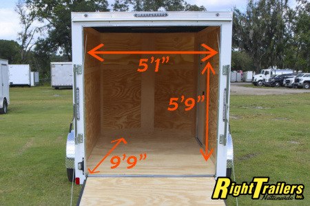 New 2026 6X10 NationCraft Cargo Trailer