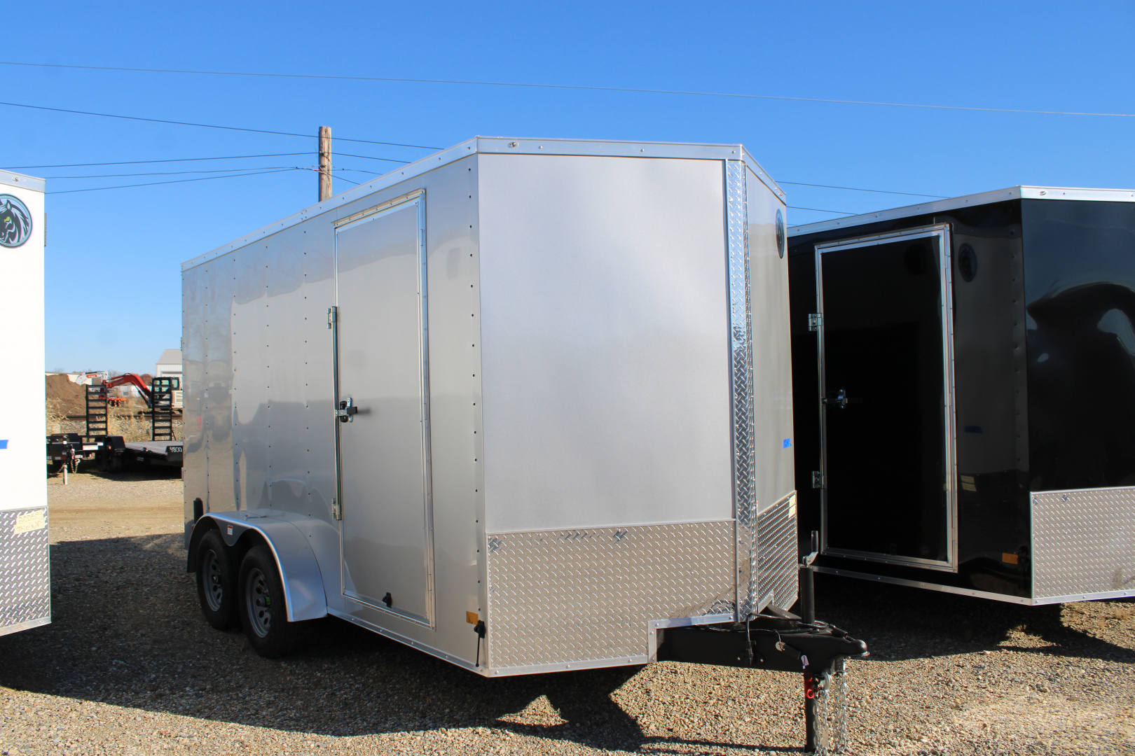 New 2026 Darkhorse Cargo 7X14 + 12" RD Cargo / Enclosed Trailer