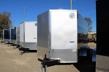 New 2026 Darkhorse Cargo 7X14 + 12" RD Cargo / Enclosed Trailer