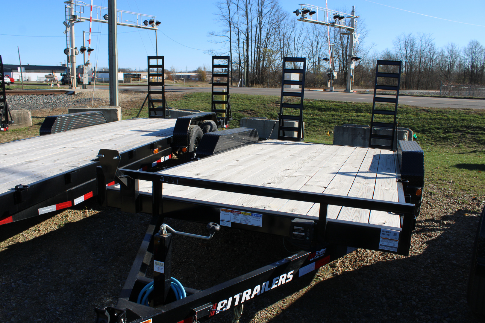New 2025 PJ Trailers 16' FR 10K GVWR Equipment Trailer