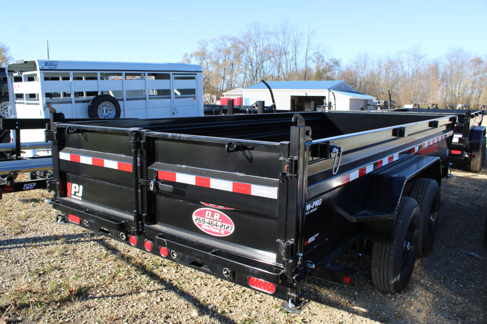 New 2026 PJ Trailers 16' DL 14K GVWR Dump Trailer