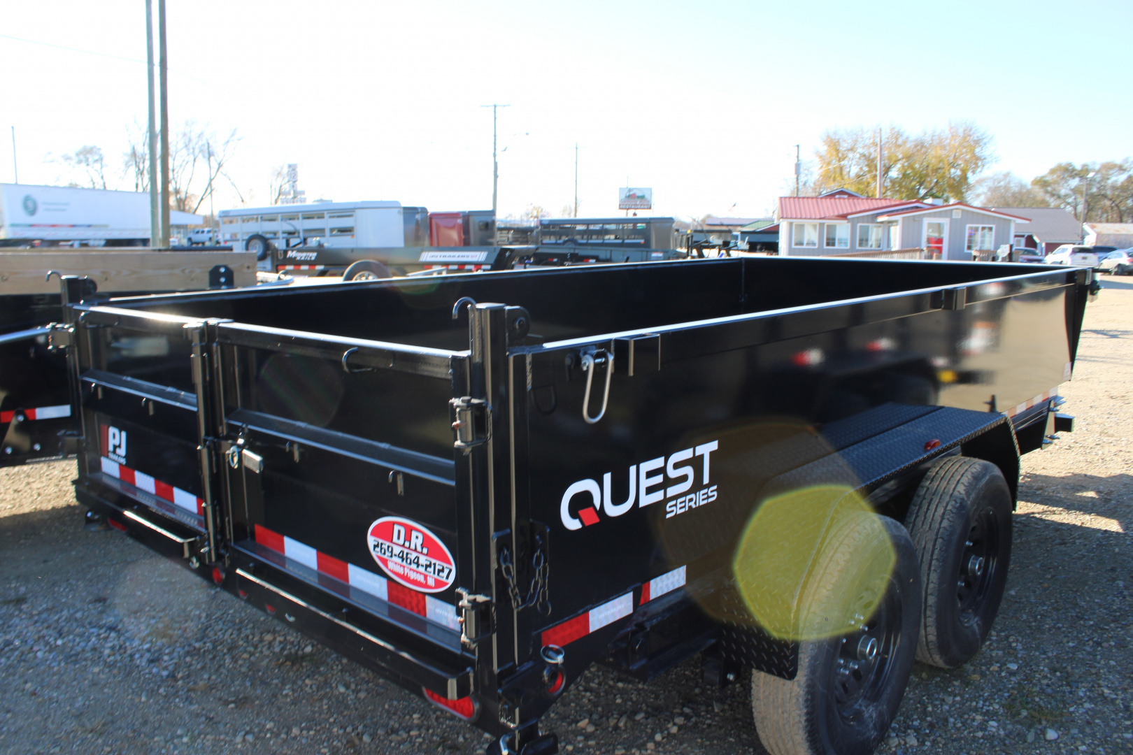 New 2026 PJ Trailers 14' D7 14K GVWR Dump Trailer