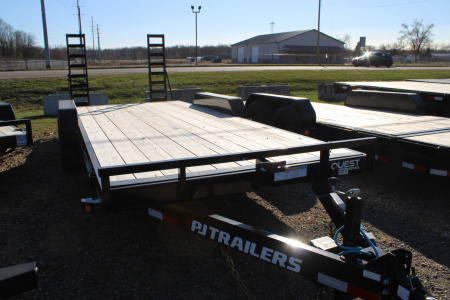 New 2026 PJ Trailers 20' FR 14K GVWR Equipment Trailer