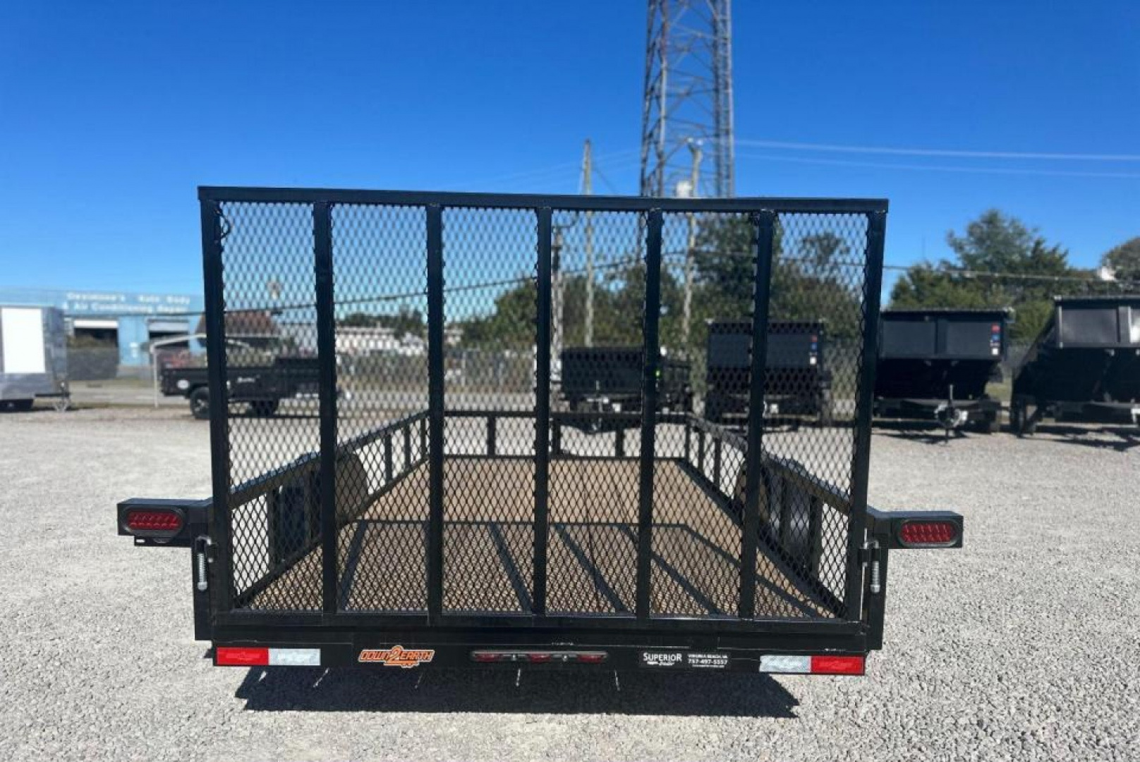 New 2026 Down 2 Earth Trailers 6X12 Utility Trailer