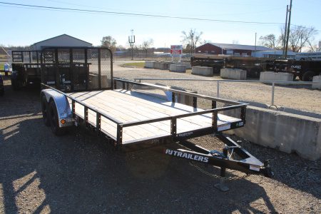 New 2026 PJ Trailers 16' RG 7K GVWR Landscape Trailer