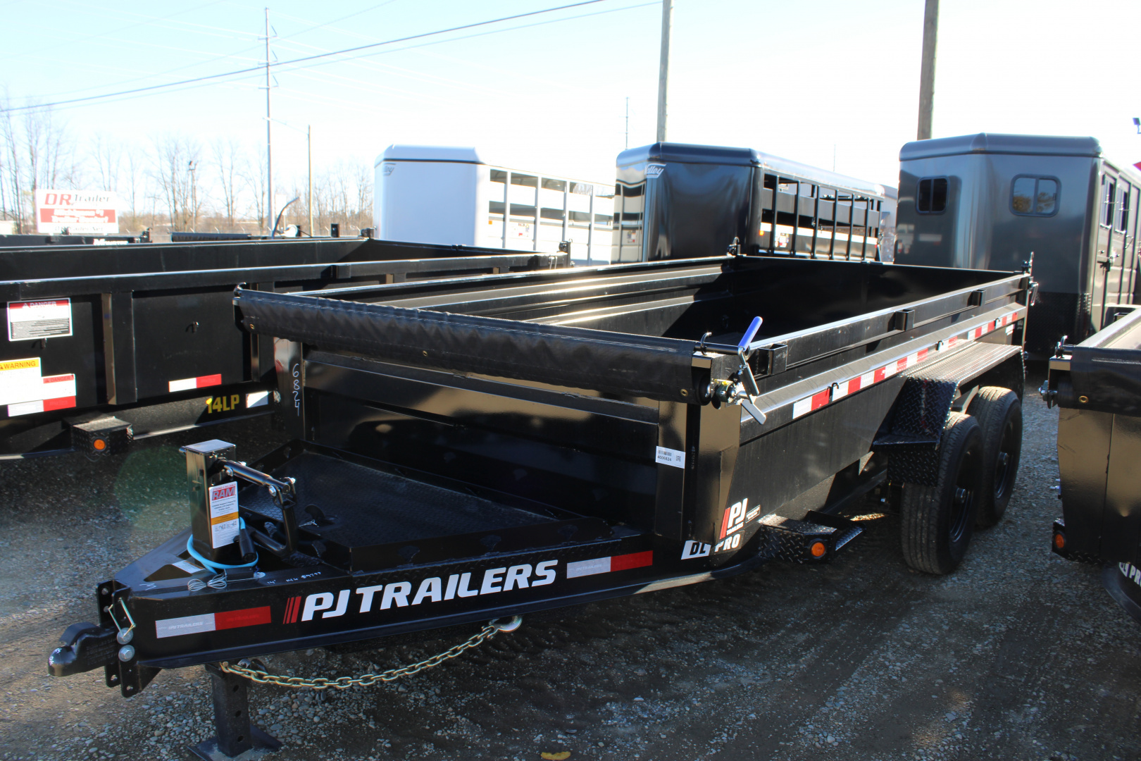 New 2026 PJ Trailers 14' DL 14K GVWR Dump Trailer