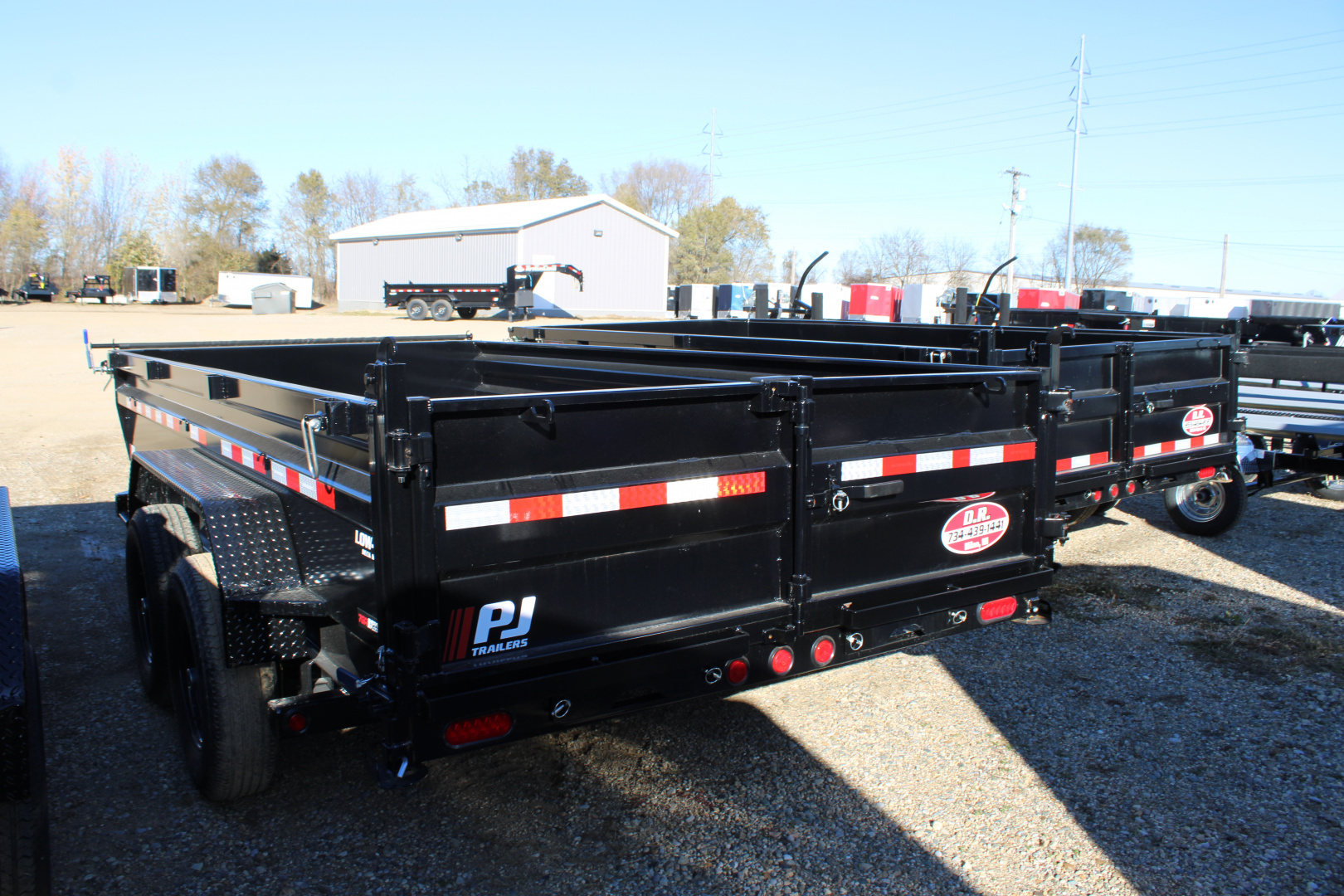 New 2026 PJ Trailers 14' DL 14K GVWR Dump Trailer