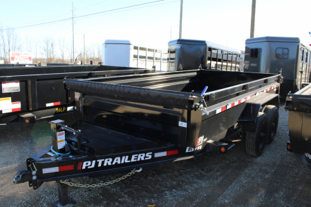 New 2026 PJ Trailers 14' DL 14K GVWR Dump Trailer