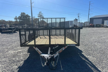 New 2026 Down 2 Earth Trailers 6X10 w/2ft Expanded Metal Sides Utility Trailer