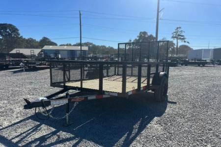 New 2026 Down 2 Earth Trailers 6X10 w/2ft Expanded Metal Sides Utility Trailer