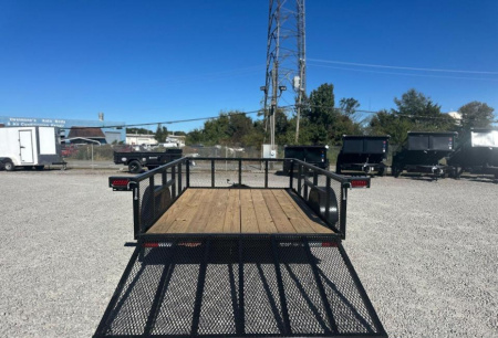 New 2026 Down 2 Earth Trailers 6X10 w/2ft Expanded Metal Sides Utility Trailer