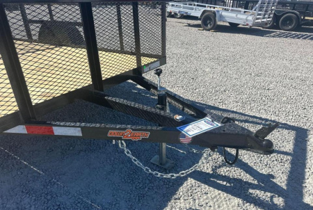 New 2026 Down 2 Earth Trailers 6X10 w/2ft Expanded Metal Sides Utility Trailer