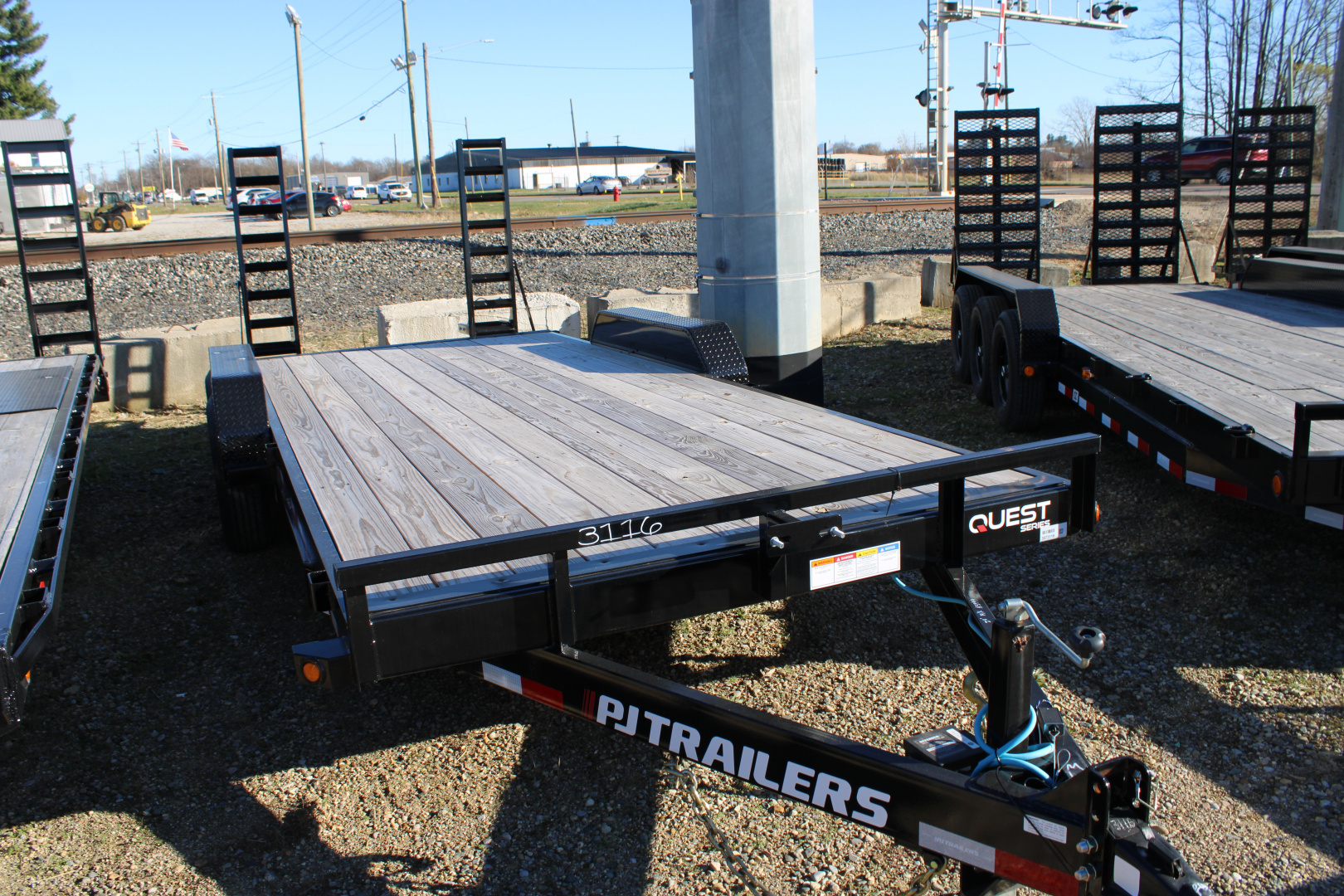 New 2026 PJ Trailers 20' FR 14K GVWR Equipment Trailer