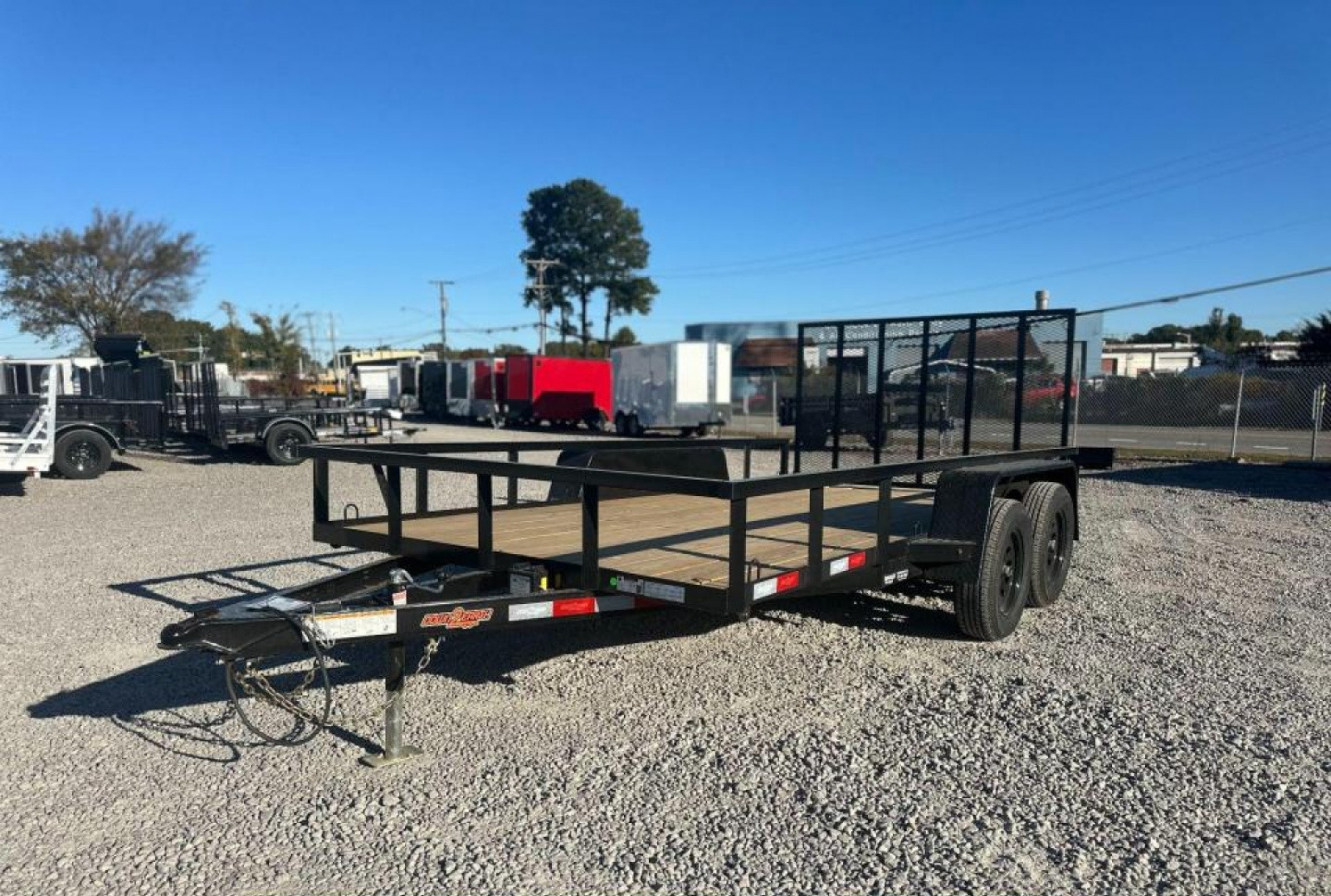 New 2026 Down 2 Earth Trailers 16ft Utility Trailer w/ Gate