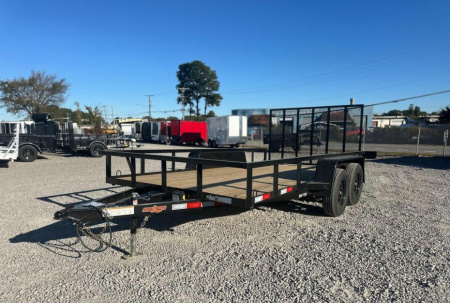 New 2026 Down 2 Earth Trailers 16ft Utility Trailer w/ Gate
